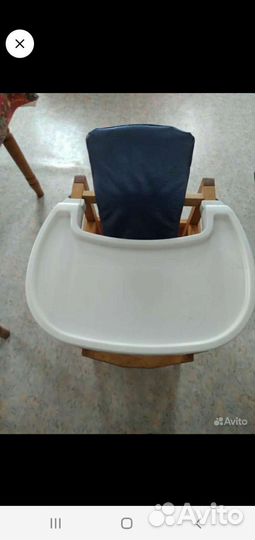 Детский стол и стул для кормления