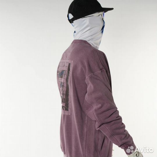 Свитшот cav empt бордовый