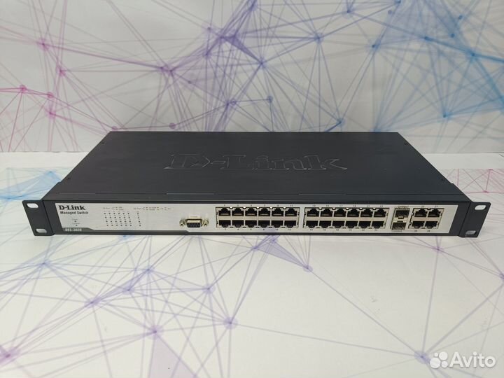 Коммутатор D-link DES-3028 б.у