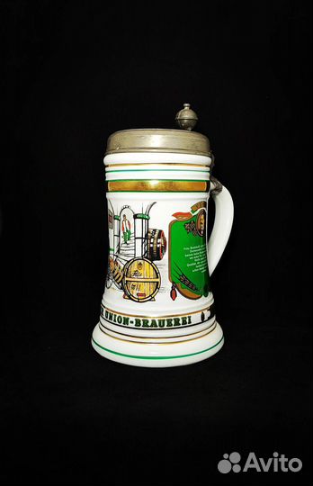 Коллекционная пивная кружка 1991 год
