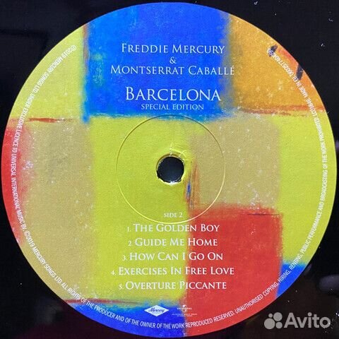 Freddie Mercury & Montserrat Caballe / Barcelona