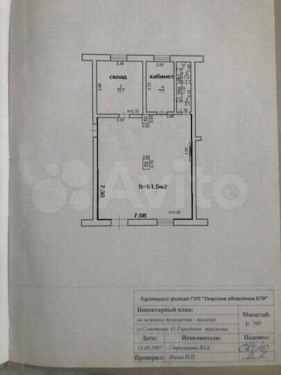 Торговая площадь, 76 м²