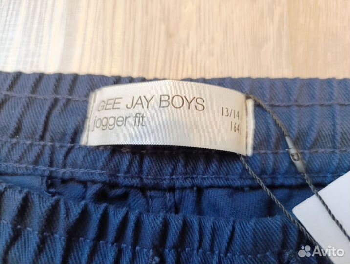 Джинсы джогеры (2 пары) для мальчика подростковые