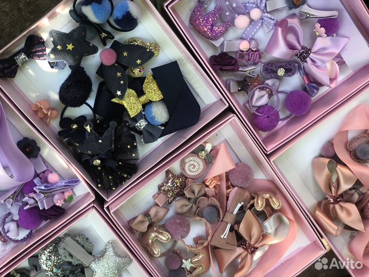 Набор резинок и заколок