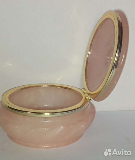 Шкатулка для украшений алебастр Италия Вольтерра