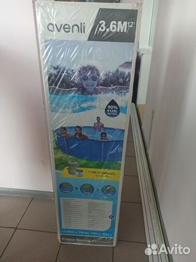 Каркасный бассейн новый