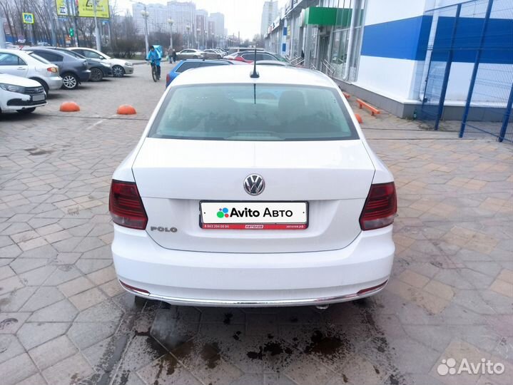 Volkswagen Polo 1.6 AT, 2020, 130 000 км