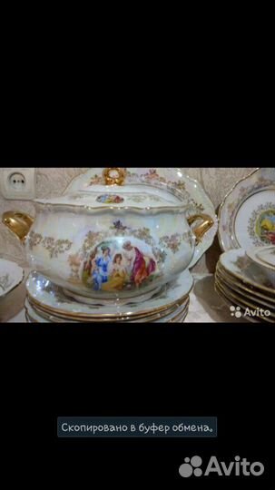 Сервиз Мадонна, столовый и чайный Новый