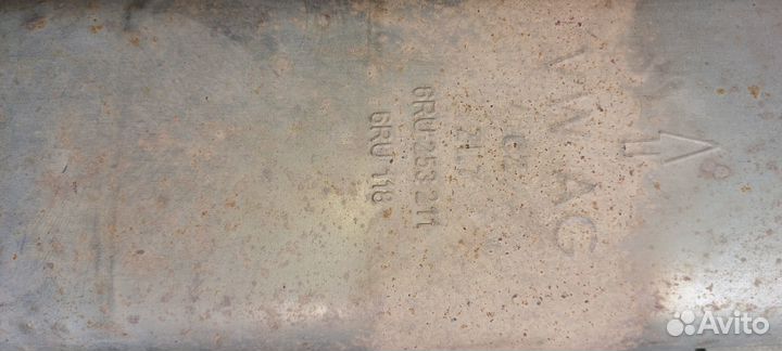 Резонатор Фольксваген поло