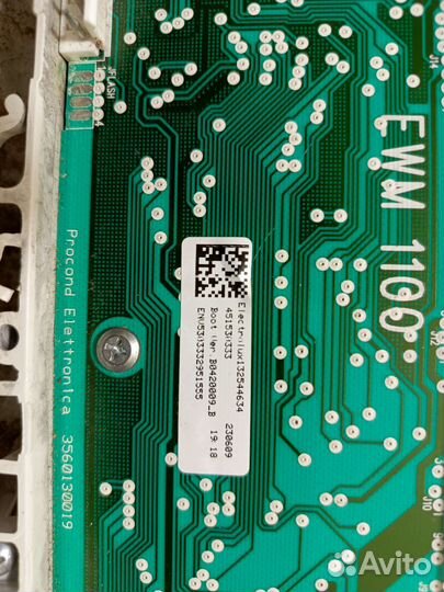 Плата управления стиральной машины Zanussi