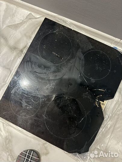 Встраиваемая панель индукционная на запчасти бу