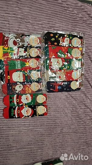 Новогодние носки