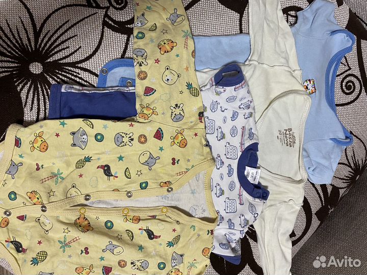 Детские вещи пакетом для мальчика до 74