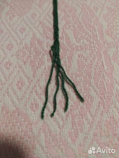 Пряжа для вязания,16 мотков бутылочный цвет