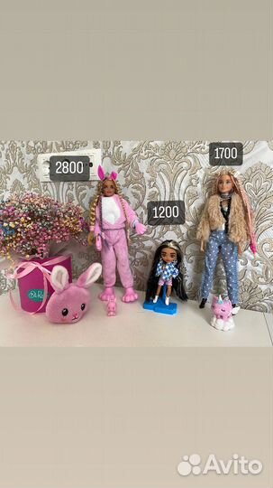 Куклы барби экстра зайка барби