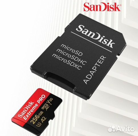 SanDisk Extreme Pro 256GB MicroSD объявление продам