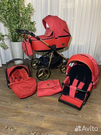 Коляска adamex barcelona 3в1
