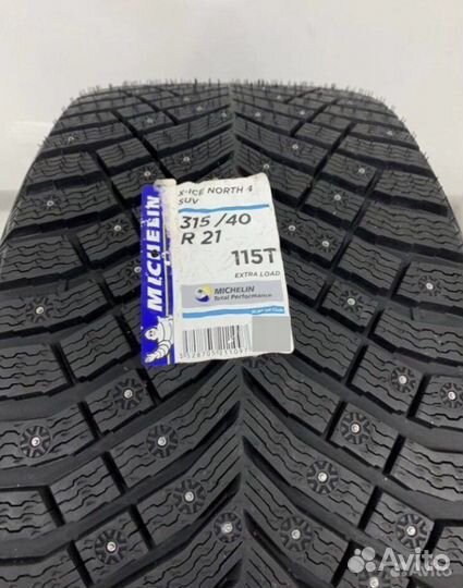 Michelin X-Ice North 4 SUV 275/45 R21 и 315/40 R21