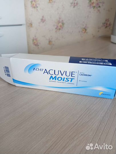 Линзы 1 day acuvue moist