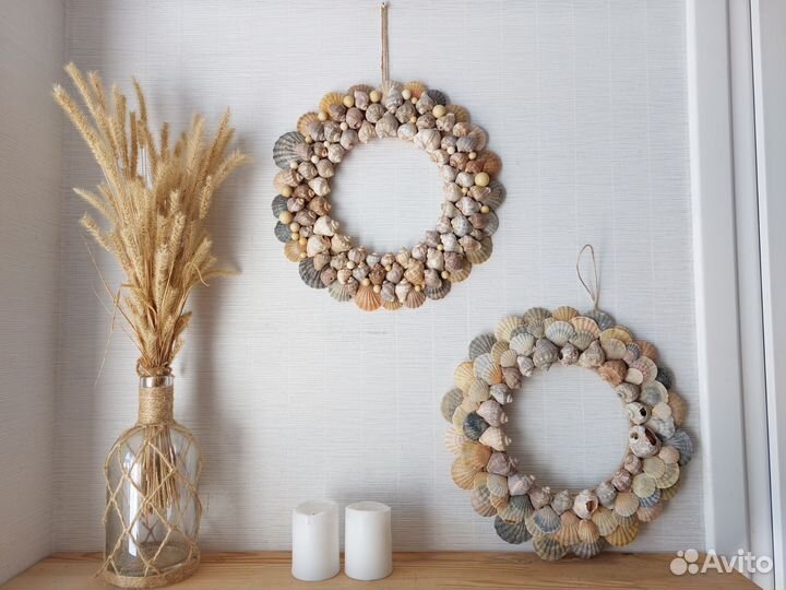 Декор из ракушек черного моря