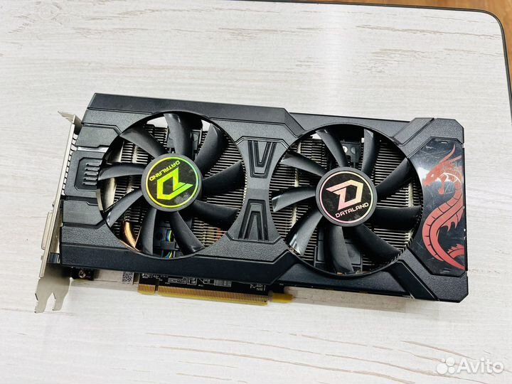 Видеокарта amd rx 570 8gb ddr5