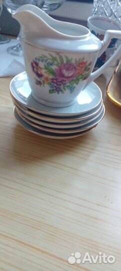 Соусник Молочник Сливочник. 1960е фабрич. Китай