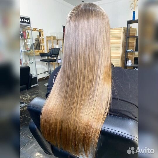 Наращивание волос, Кератин,Ботокс