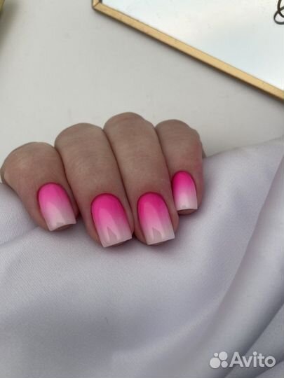 Маникюр, Наращивание, Гель лак