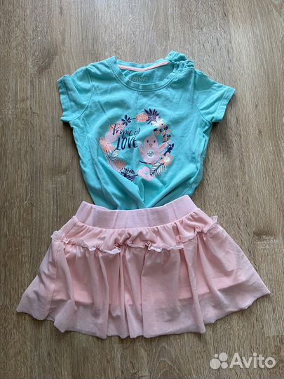 Вещи пакетом на девочку 92 98