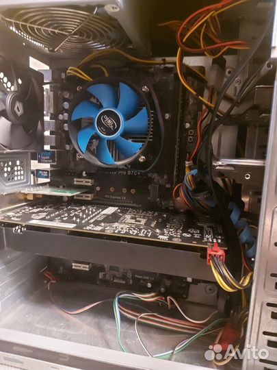 Игровой компьютер i5 7500/GTX 1060/16gb/128+250gb