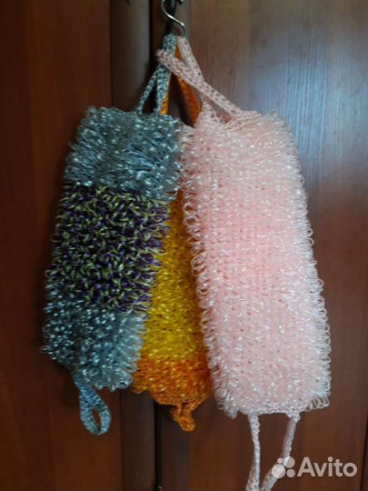 Мочалка ручной работы