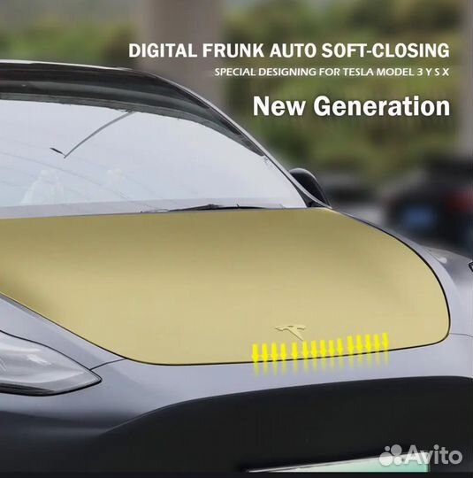 Доводчик капота tesla model Y