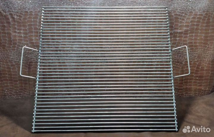 Решётка гриль нержавейка мясо кочерга