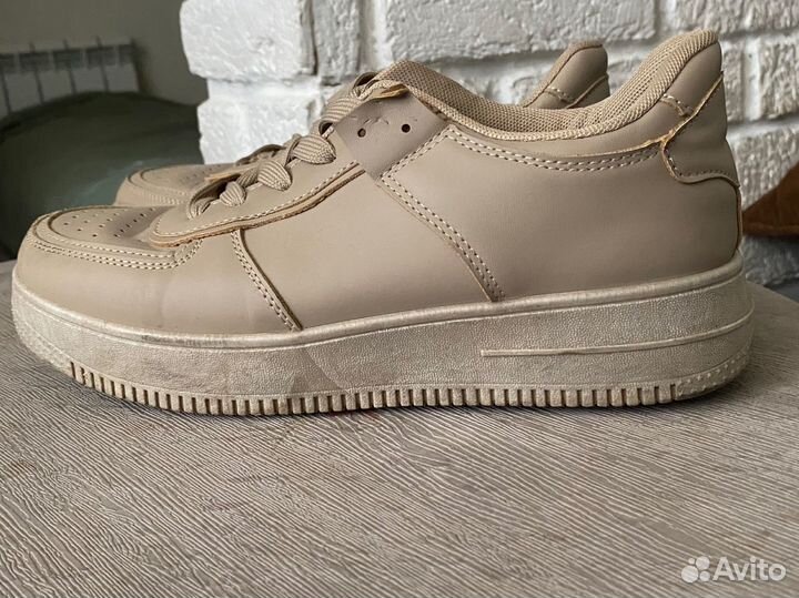 Кеды из экокожи