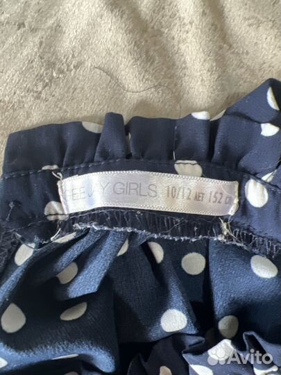 Блузка на девочку 10-12