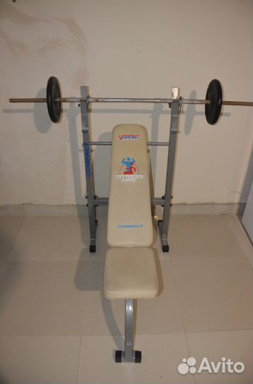 Скамья для жима + брусья