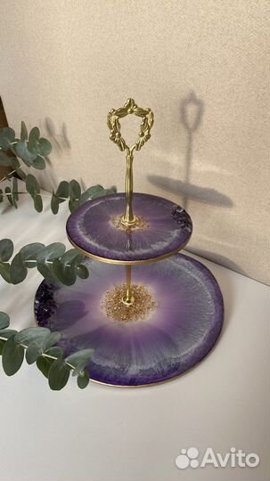 Ваза для фруктов ручной работы