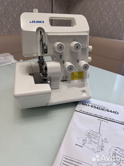 Оверлок juki mo 654de