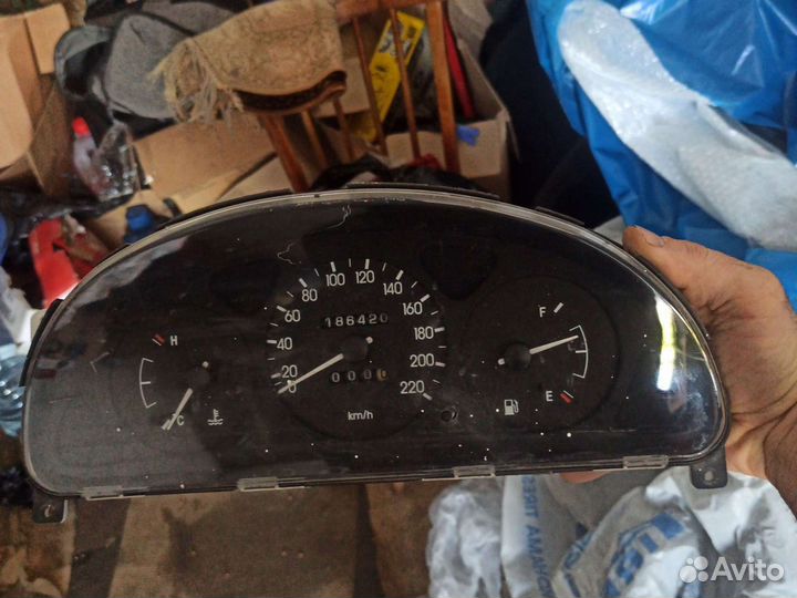 Щиток приборов lanos