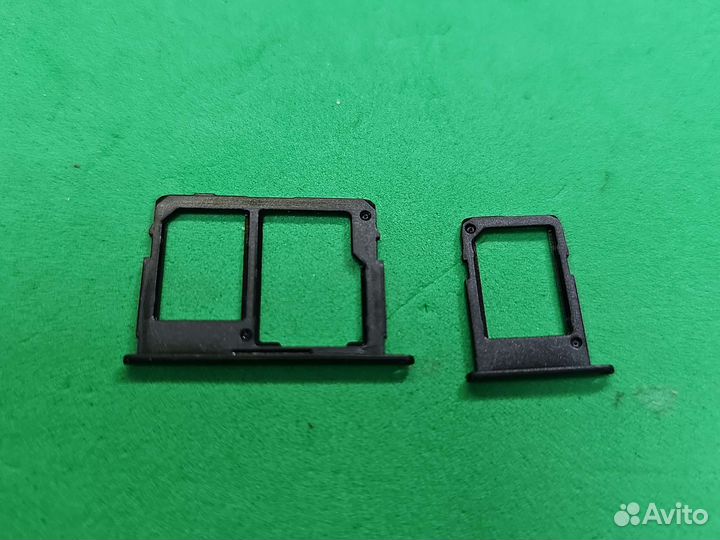 Лоток симкарты Samsung j3 2017 черный