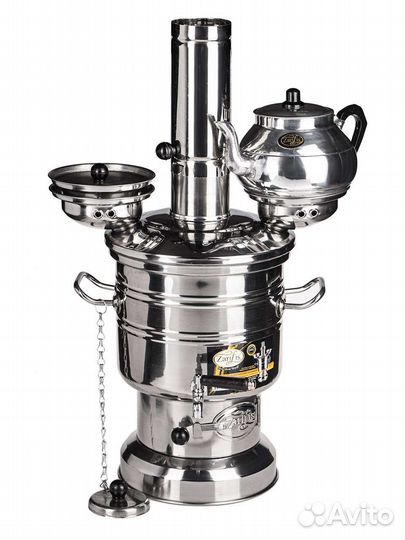 Самовар на дровах 8л, Турция