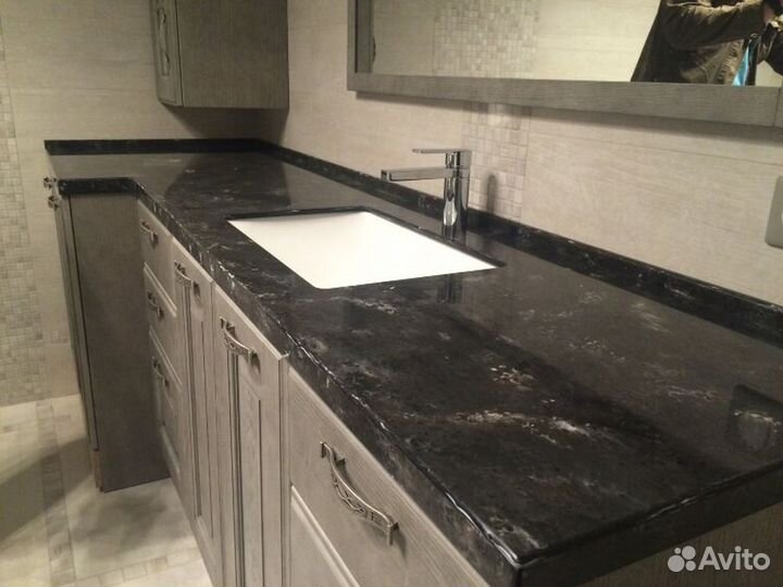 Барная стойка для кафе на заказ, каменная