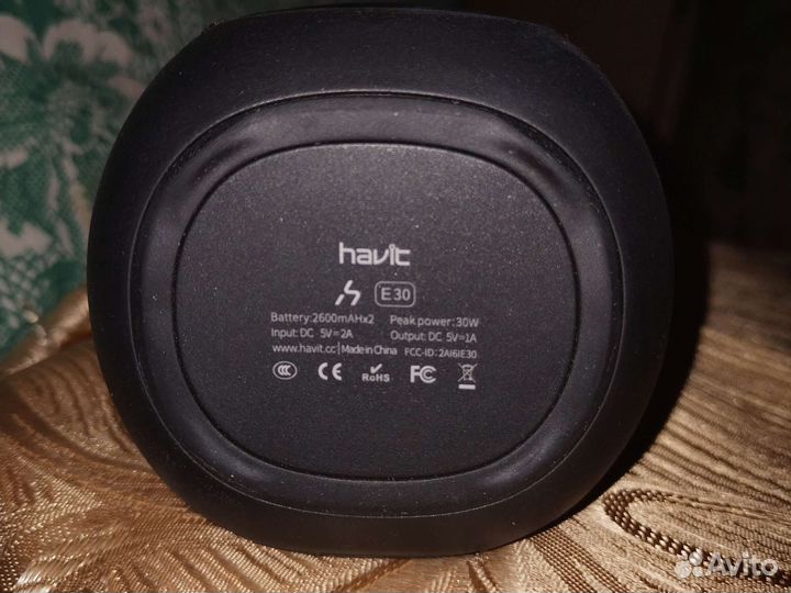 Блютузу колонки havit e30