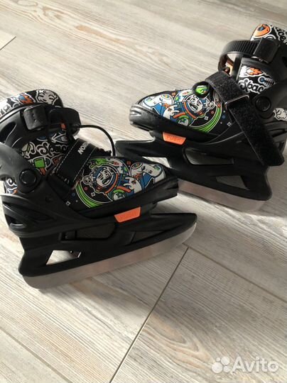 Коньки детские раздвижные