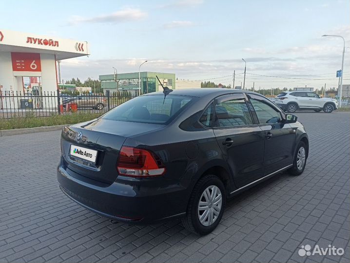 Volkswagen Polo 1.6 МТ, 2018, 191 000 км