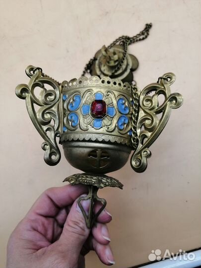 Старая лампада кадило 