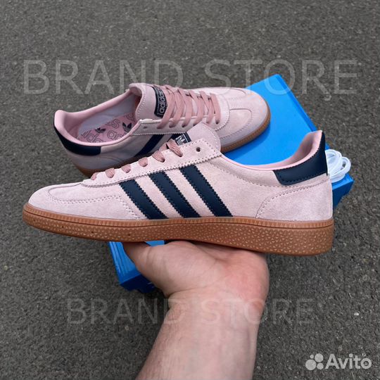 Кроссовки adidas spezial pink мужские