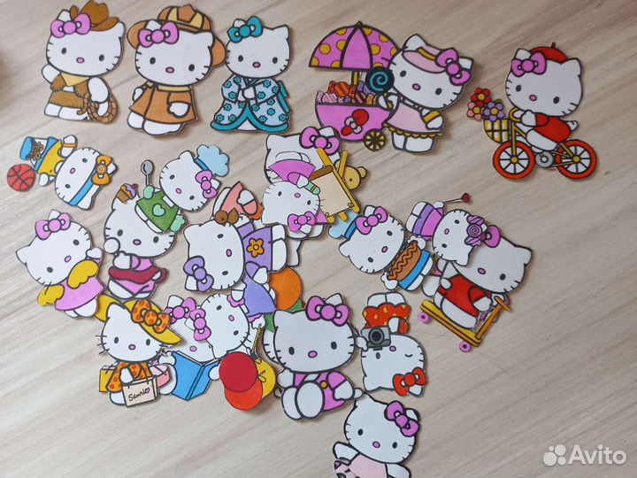 Наклейки Hello Kitty