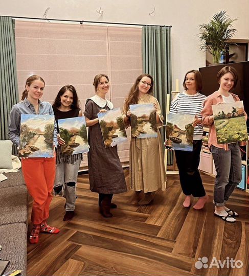 Преподаватель живописи, корпоративы, дни рождения