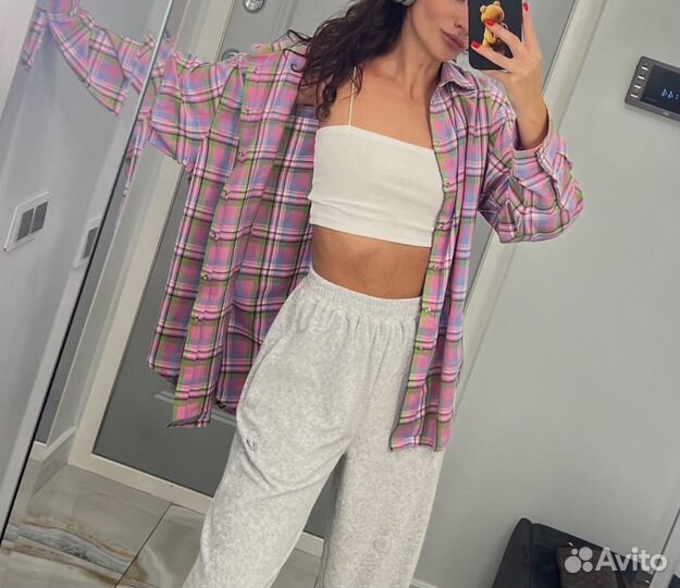 Surnaturel рубашка в клетку